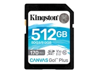 Kingston Canvas Go ! Plus SDG3/512GB