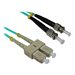 CDL 3MTR ST-SC 50/125OM3 AQUA – Cables Direct