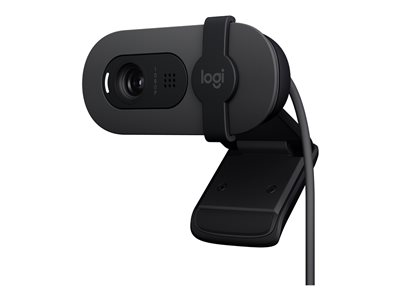 Logitech Brio 100 Full HD Webcam for Meetings and Streaming, Graphite