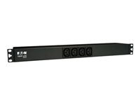 Eaton Tripp Lite Series PDU Basic 100V-240V 1.6/3.8kW 16A 12 C13; 2 C19 C20 1URM / 0URM