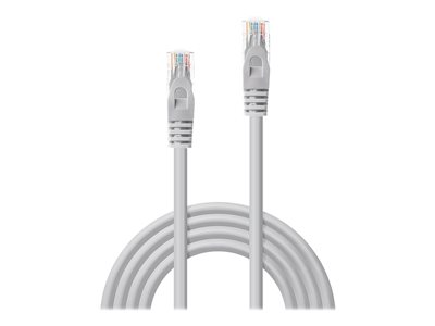 C ble réseau Gris Cat.6 U/UTP, 5m