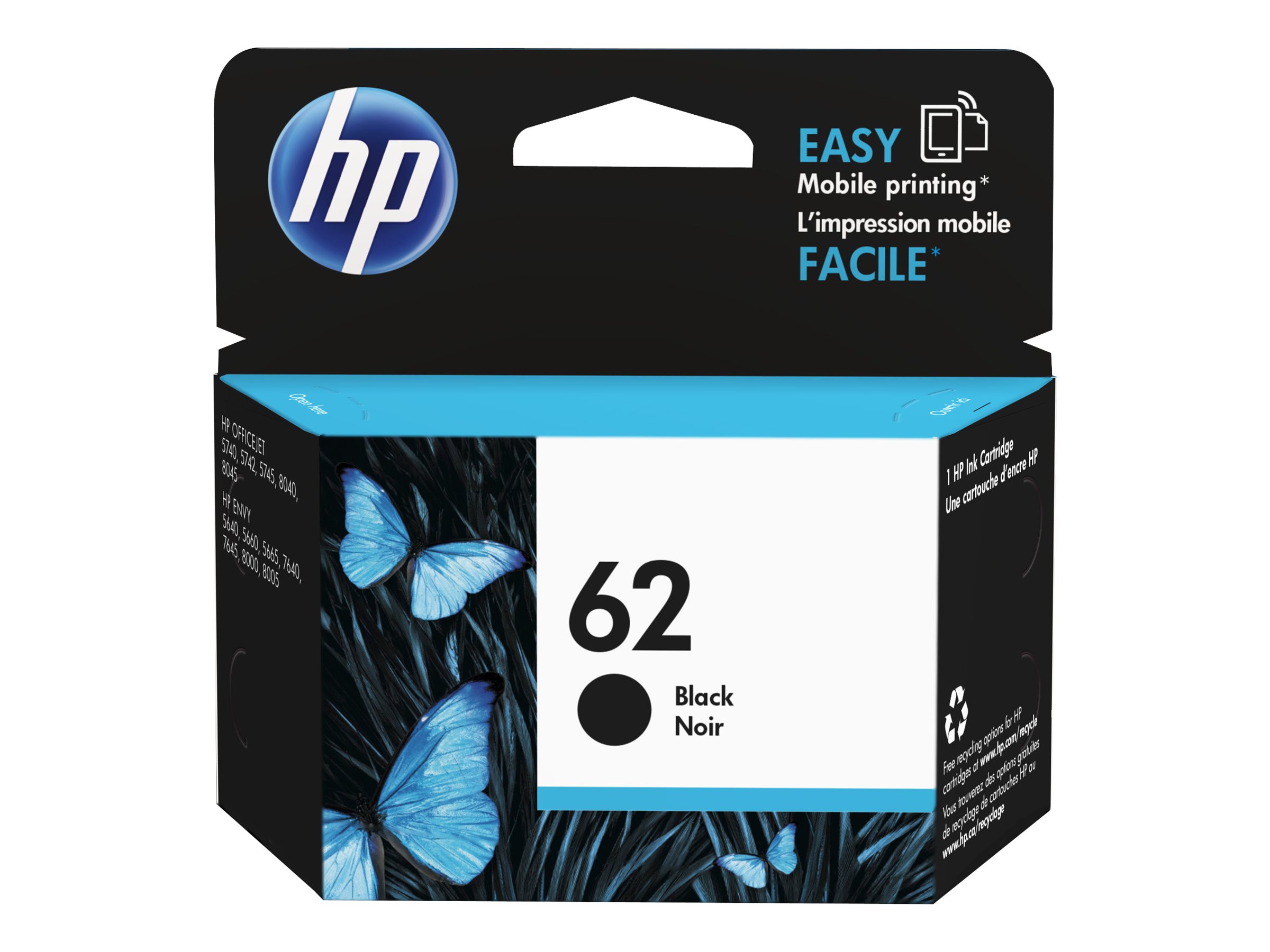 HP 62 - Black - original