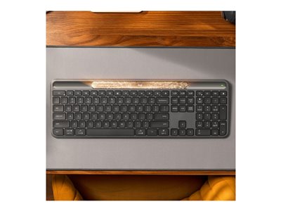 LOGI Slim Solar+ Keyboard Graphite (DE) Mäuse & Tastaturen