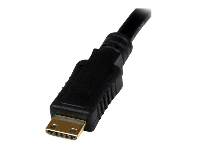 StarTech.com Mini HDMI® to VGA Adapter Converter for Digital Still Camera / Video Camera - 1920x1080 - Mini HDMI Male to VGA HD15 Female (MNHD2VGAE2)