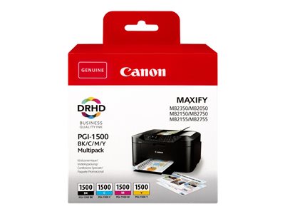 Canon Inkjet Cartridge CLI-526 MultiPack C/M/Y/BK - 4540B017 