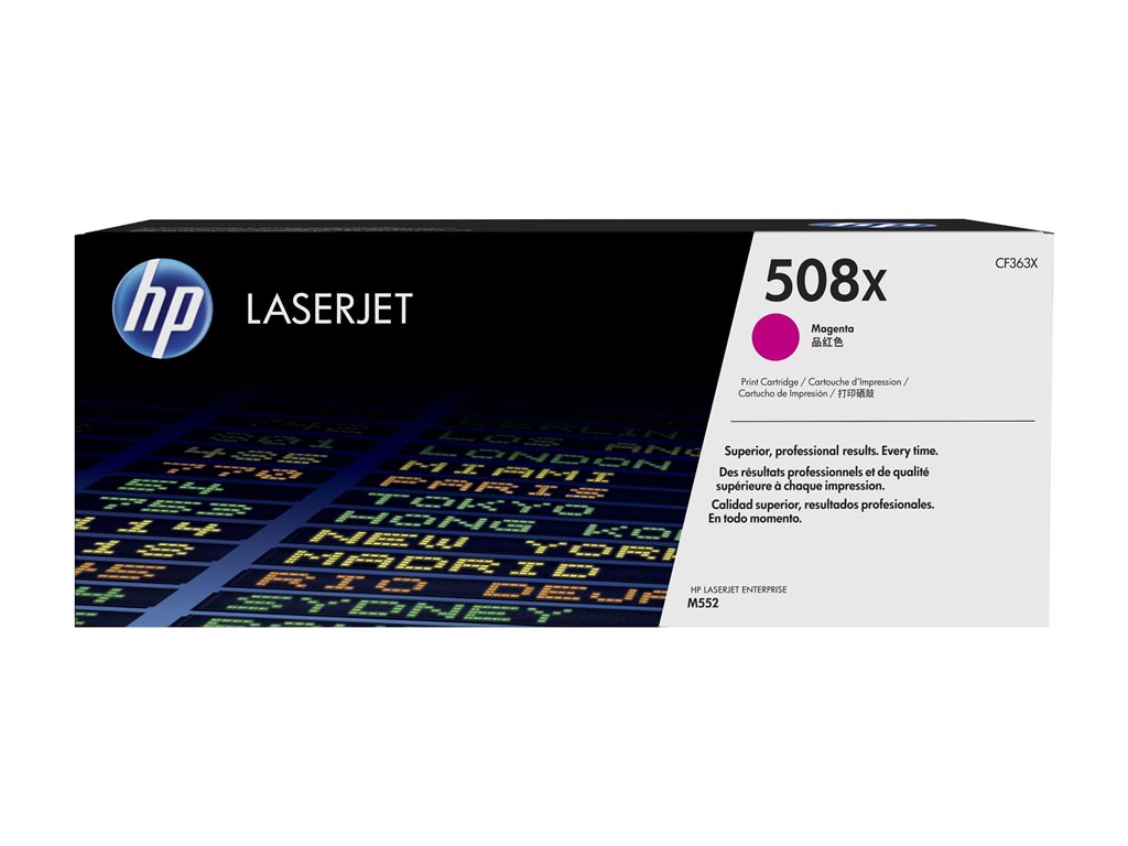 HP 508X Tonercartridge magenta