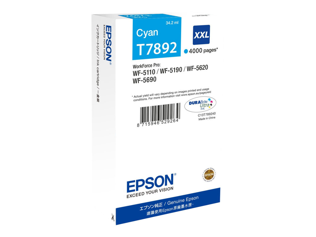 EPSON 1LB T7892 ink cartridge cyan