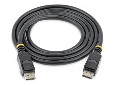 StarTech.com DisplayPort Cable - 1 ft - with Latches - Short DP Cable - 4K DisplayPort to DisplayPort Cable - DisplayPort 1.2 Cable (DISPLPORT1L)