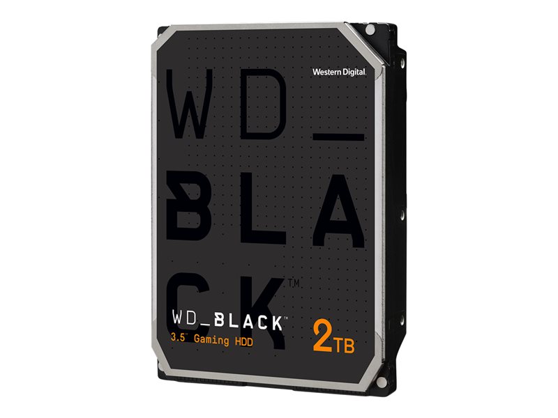 HD WD Black Desktop / intern / 8,9,cm (3,5") / 2TB / SATA 6Gb/s) / 64MB Cache