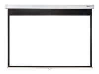 Optoma PMG+ - Projection screen - ceiling mountable, wall mountable - 123" (312 cm) - 16:10 - Matte White