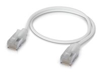 Ubiquiti UniFi CAT 6a Afskærmet 30cm Patchkabel Hvid