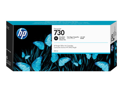 HP 730 300 ml Tinte Fotoschwarz - P2V73A