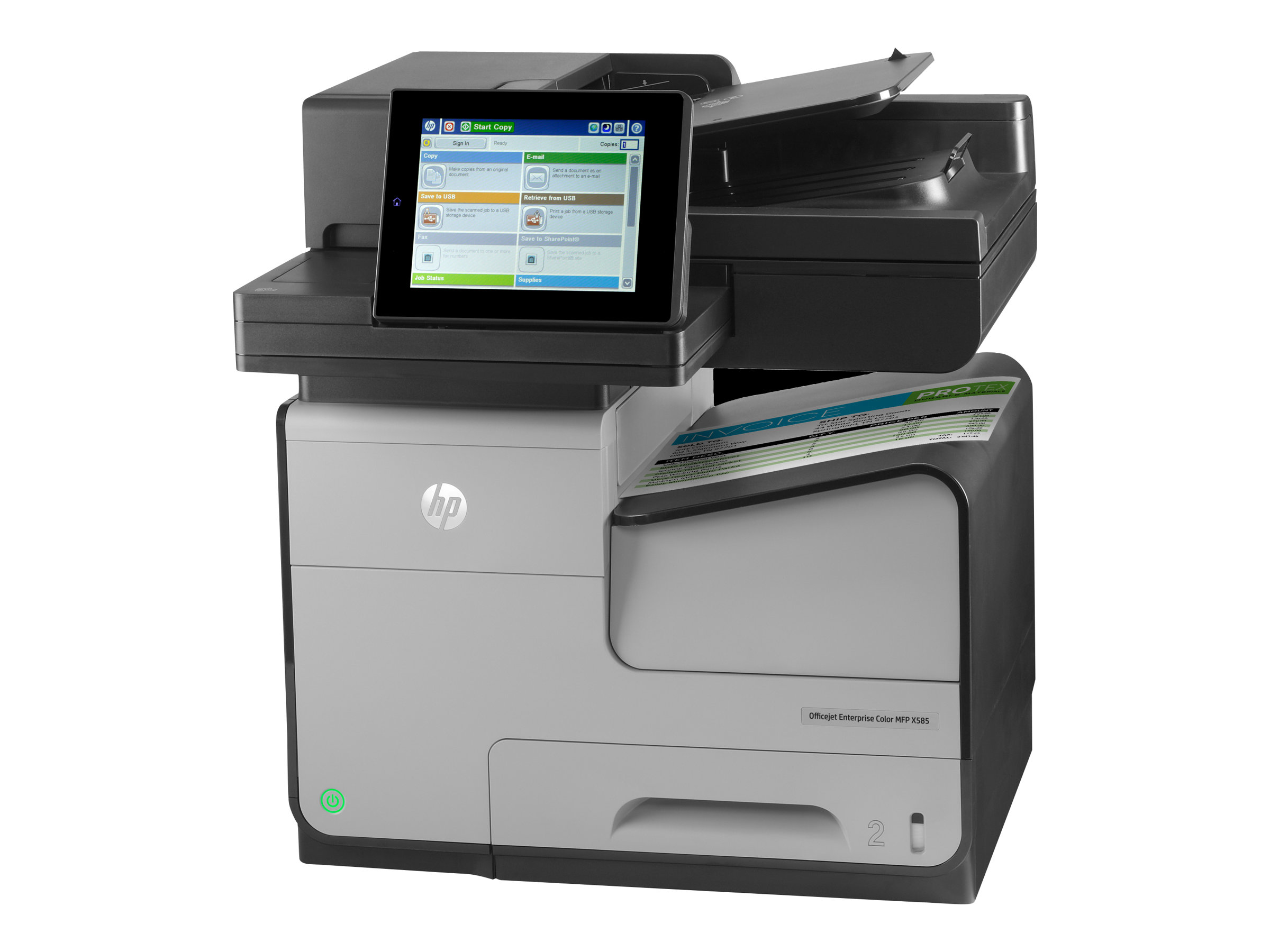 HP Officejet Enterprise Color Flow MFP X585z | Overview, Specs