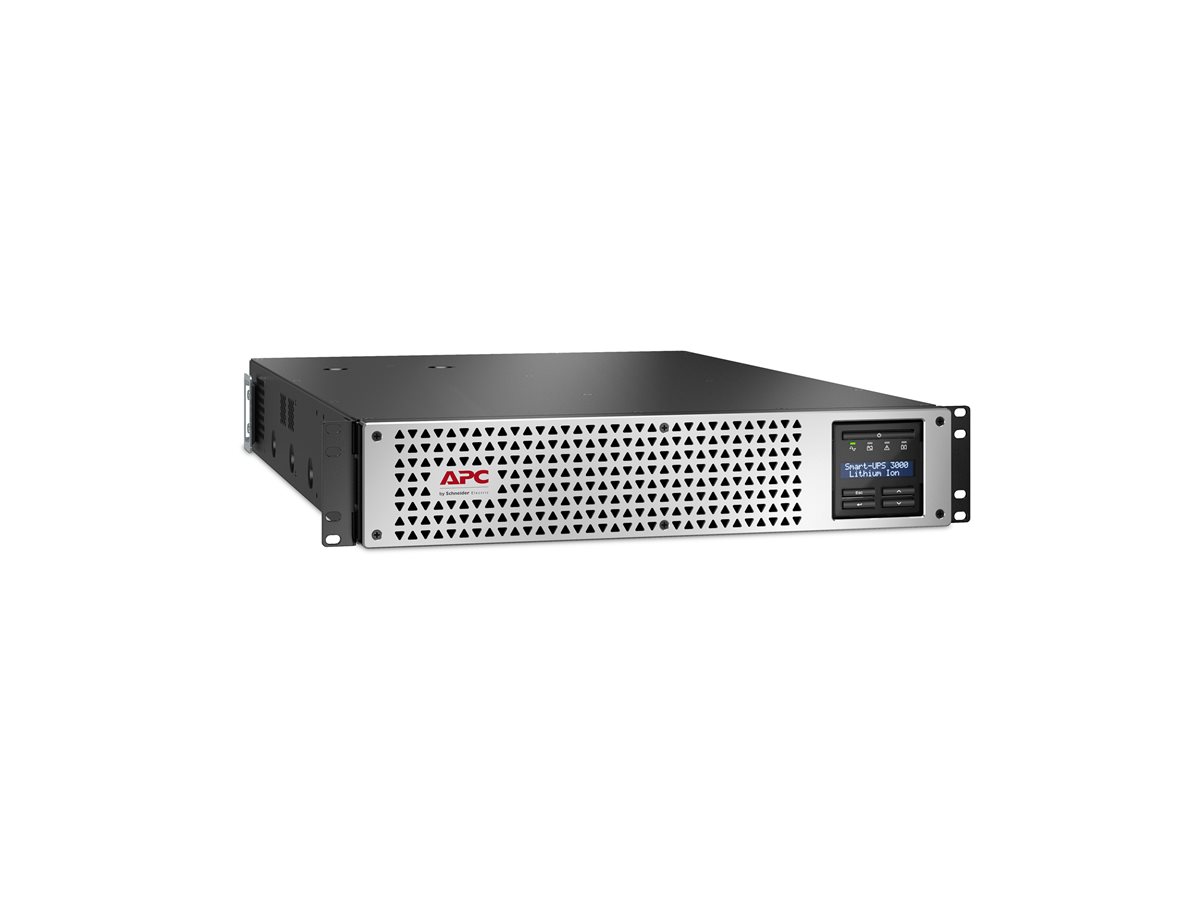 APC Smart-UPS Lithium Ion - UPS - interaktivní linka, 8x IEC C13, 1x IEC C19, SmartConnect+SmartSlot, AVR, LCD, s kartou pro správu sítě - 2700 Watt - 3000 VA – foto 3