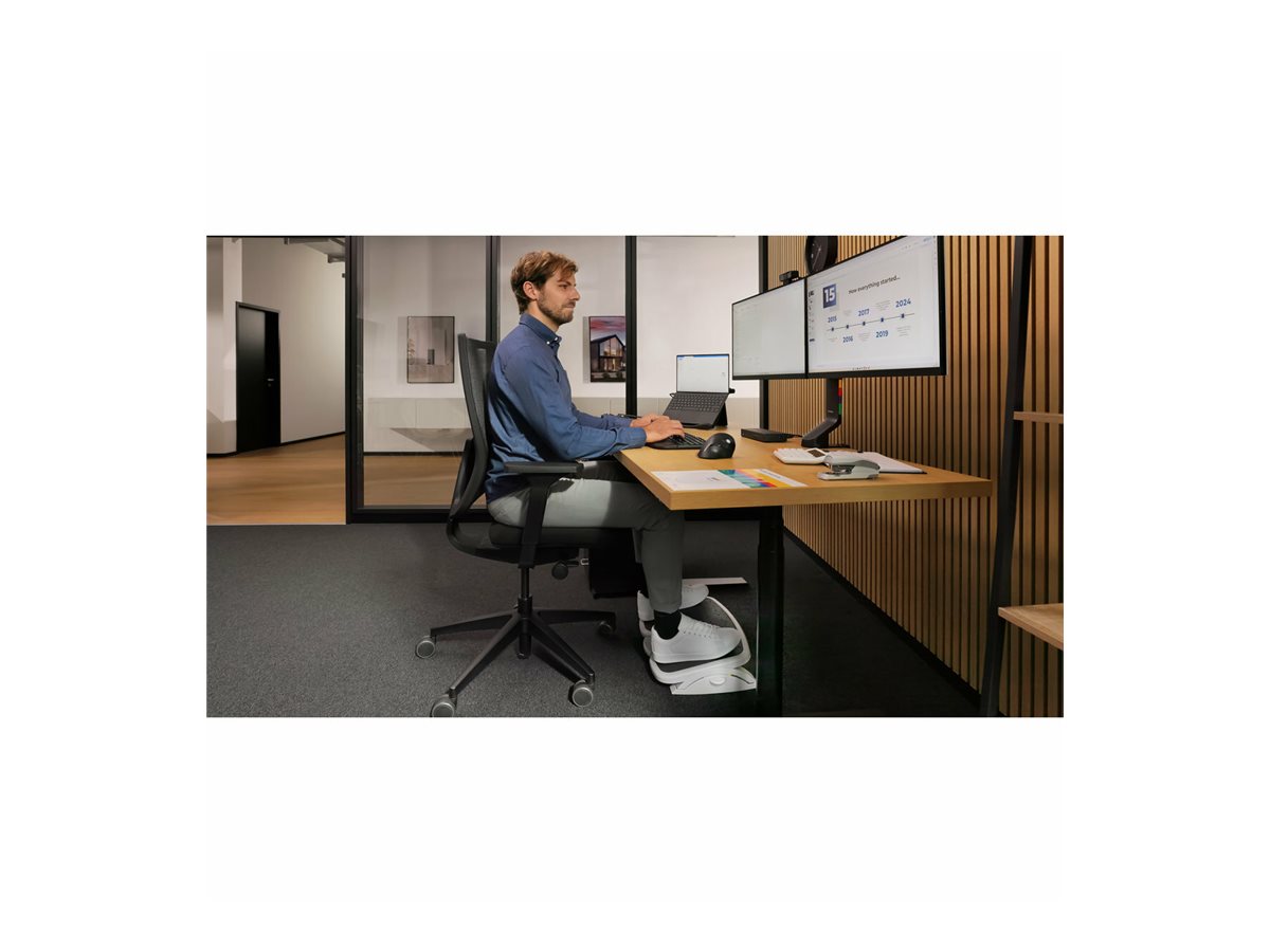 Kensington Pro Fit Ergo - klávesnice - dobíjecí compact TKL - QWERTY - portugalská - černá Vstupní zařízení – foto 11