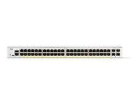 Cisco Catalyst 1300-48FP-4G - switch - 48 ports - Managed - rack-mountable