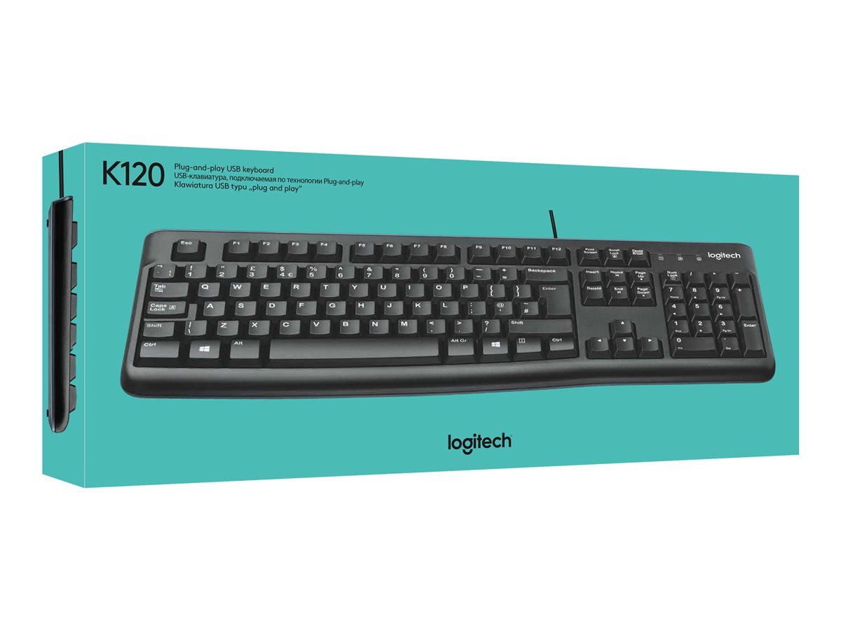 Keyboard K120 - BLK - HEB - USB – foto 6