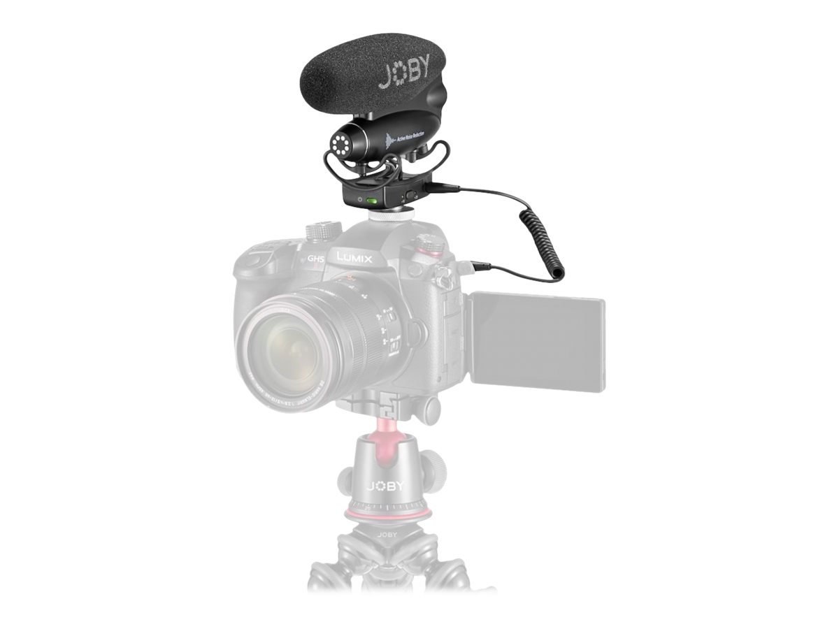 JOBY Wavo PRO On-Camera Shotgun Microphone - Black - JB01715