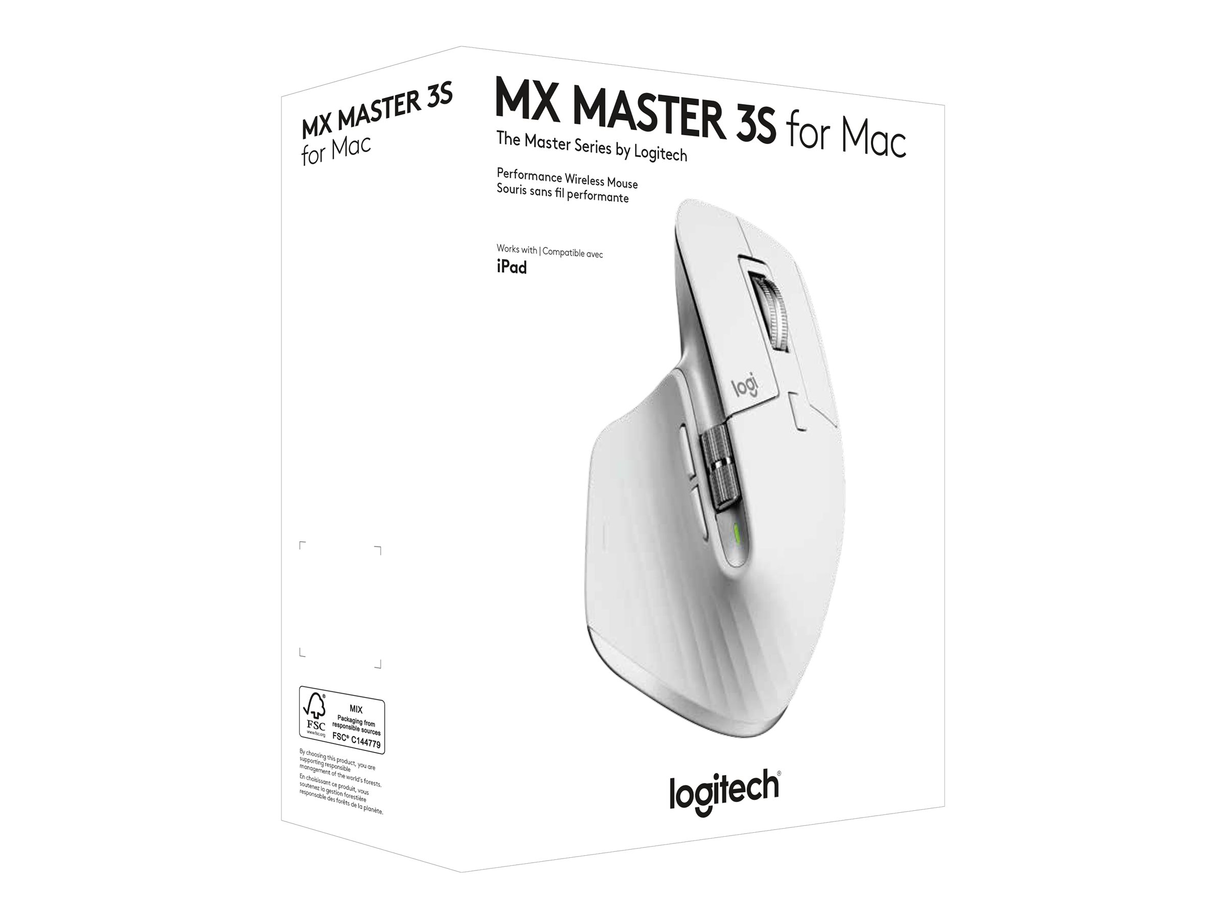 Logitech MX Master 3S pour Mac - Souris Bluetooth Sans Fil avec