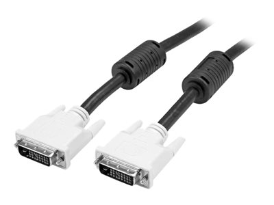 StarTech.com Dual Link DVI Cable - 15 ft - Male to Male - 2560x1600 - DVI-D Cable - Computer Monitor Cable - DVI Cord - Video Cable (DVIDDMM15)