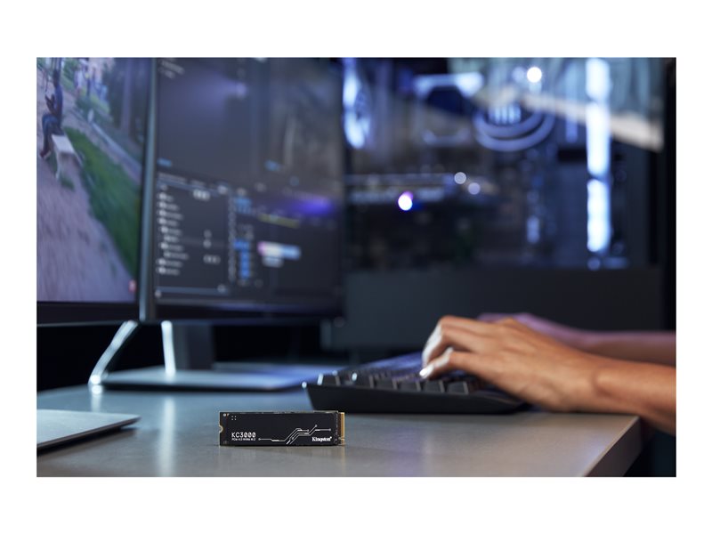 Kingston KC3000 - SSD - 4096 Go - PCIe 4.0 (NVMe)