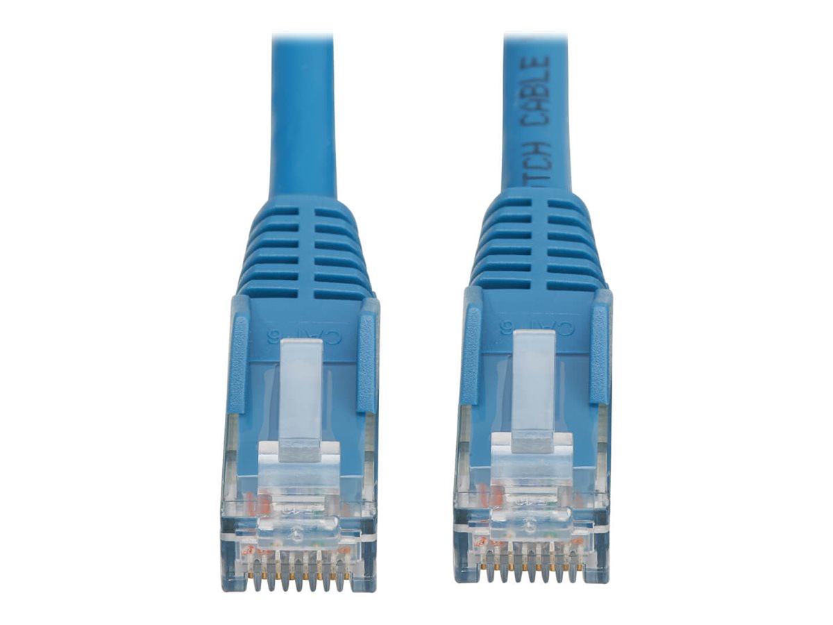 Eaton Tripp Lite Series Cat6 Gigabit Snagless Molded UTP Ethernet Cable (RJ45 M/M), PoE, LSZH, Blue, 1 m (3.3 ft.)