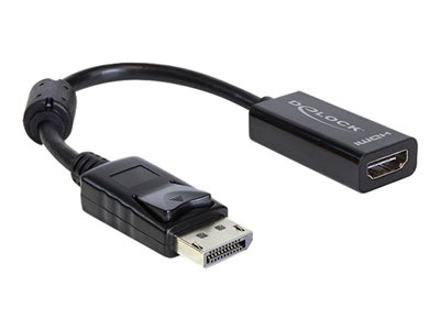 DELOCK Adapter DP-St > HDMI-Bu 22,5cm bl