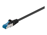 goobay CAT 6a SFTP, PiMF 50m Patchkabel Sort