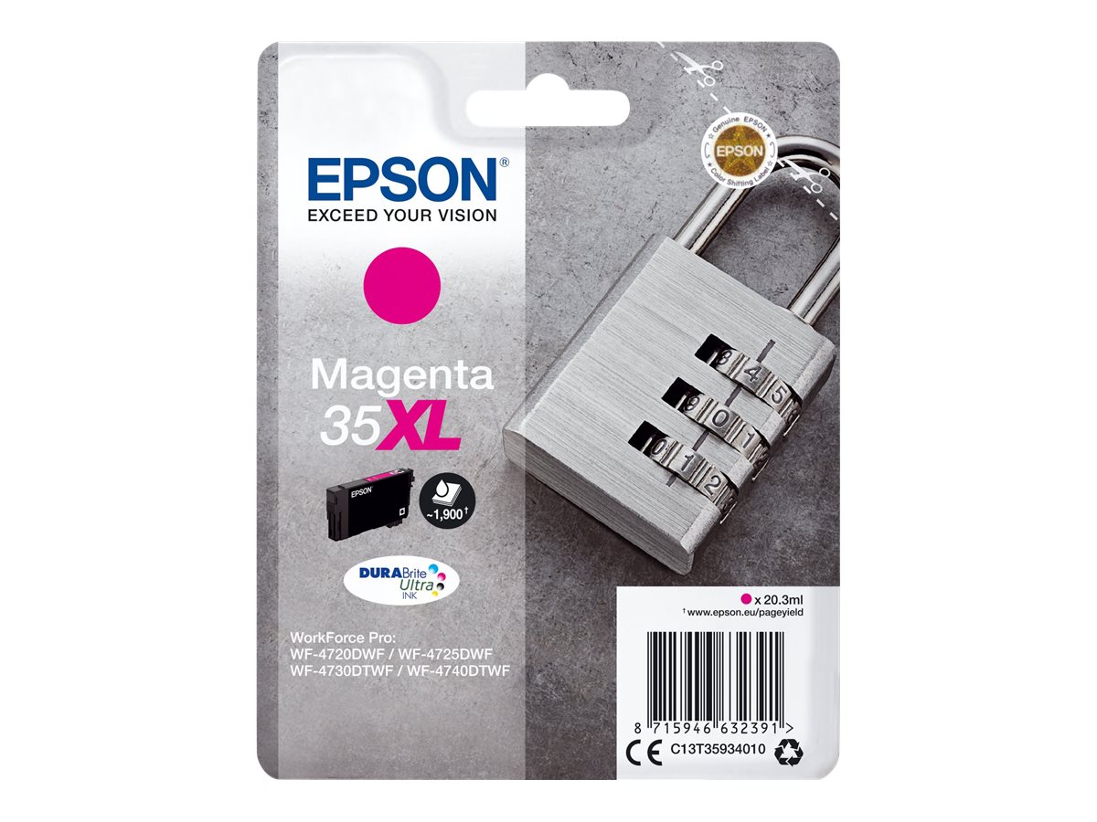 Epson 35XL - XL - purpurová - originální - inkoustová cartridge – foto 2