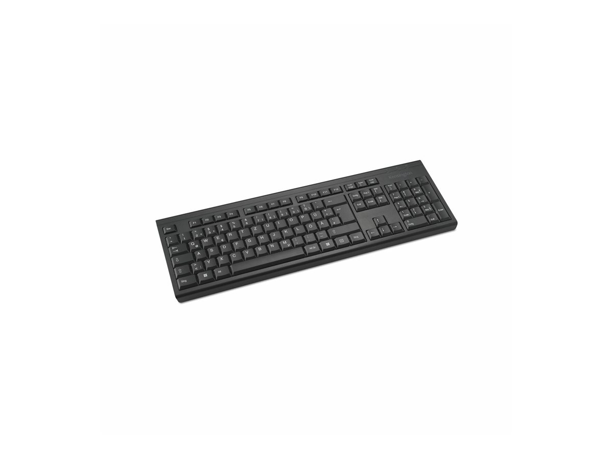 Kensington KB150 EQ - klávesnice full size - QWERTZ - německá - černá Vstupní zařízení – foto 2
