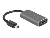 DeLOCK Videoadapter DisplayPort / HDMI Sort Grå