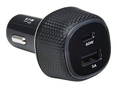 Tripp Lite USB Car Charger Dual-Port 63W Max