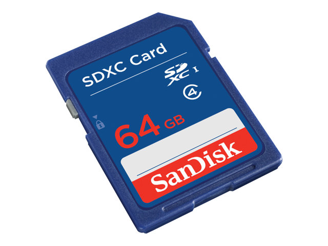 SANDISK 64GB SDXC Card Class4 SDSDB-064G-B35