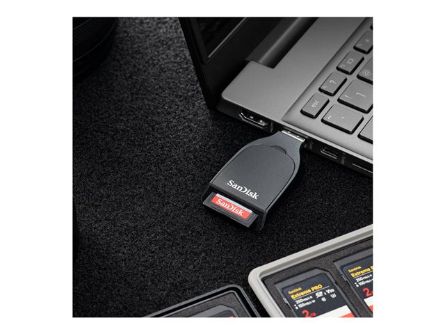 SANDISK QuickFlow SD UHS-I Card USB-A SDDR-C731-GNANN