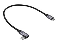 Akyga USB 2.0 USB Type-C kabel 30cm Sort Grå
