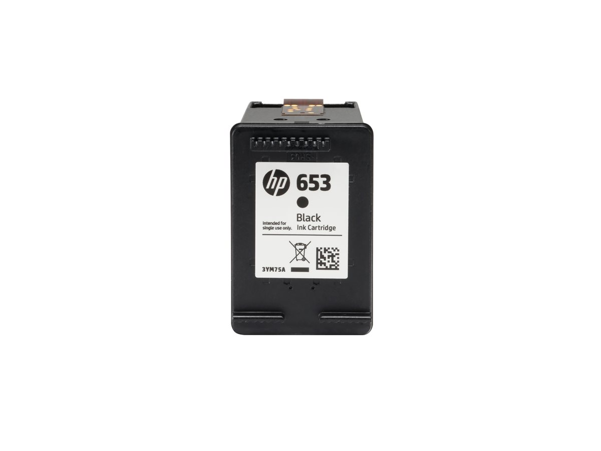 HP 653 Black Original Ink Advantage Cart