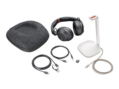 Poly Voyager Surround 85 UC Teams zert. USB-C/A +Ladestand - 8G7T8AA