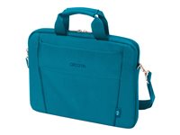 DICOTA Eco Slim Case Bæretaske  14.1' Metal 300D RPET polyester Blå