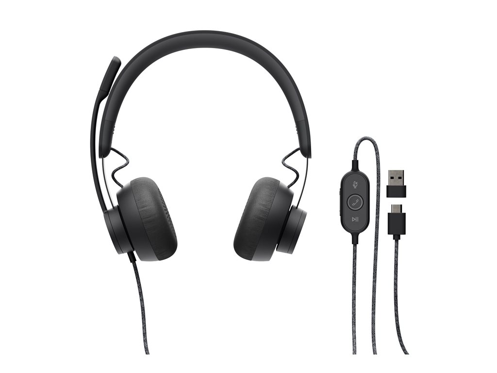 LOGI UC Zone Wired GRAPHITE