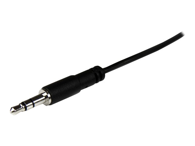 Startechcom 2m Slim 35mm Stereo Extension Audio Cable Male Female Headphone Audio Extension Cable Cord 2x Mini Jack 35mm 2 M Mu2mmfs Audio Extension Cable 2 M