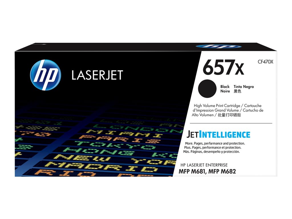 HP 657X LJ Toner Cartouche Noir HY