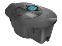 Pipeline Bewässerungssystem AquaPrecise Komplett-Set, unterirdisch (grau/türkis, mit Pipeline Schacht und Deckel)