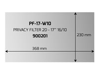 PORT DESIGNS PRIVACY FILTER 2D 17p