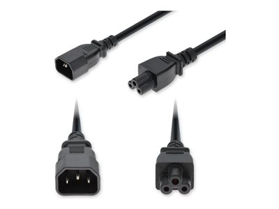 AddOn - Power cable - IEC 60320 C14 to IEC 60320 C5