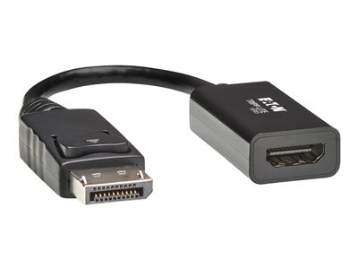 Tripp Lite DisplayPort to HDMI Adapter Converter 4K, DP 1.2 to HDMI M/F 6" 6in