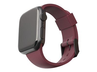 [U] Apple Watch Band 45mm/44mm/42mm, Series 7/6/5/4/3/2/1/SE Silicone Aubergine 
