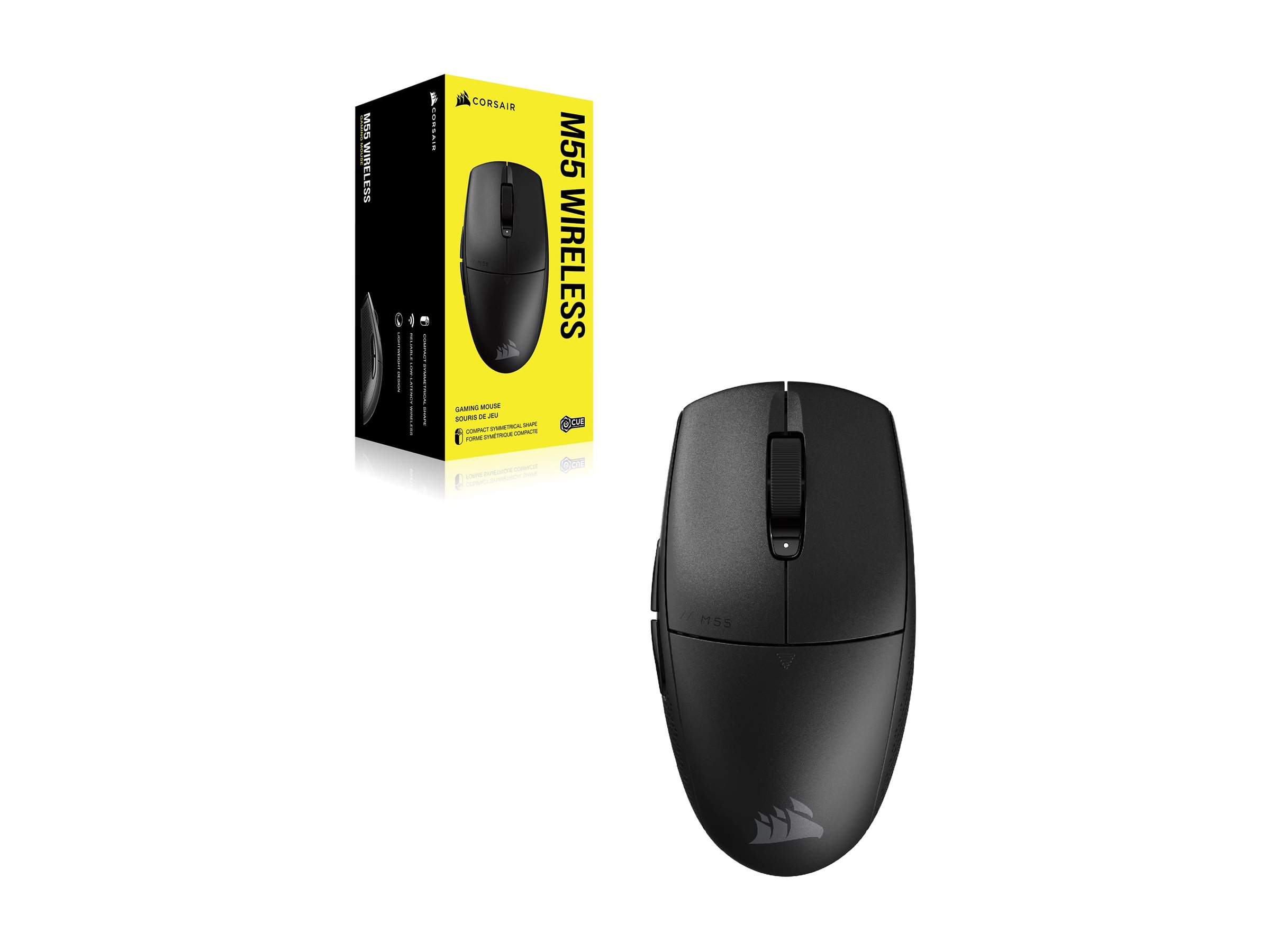 CORSAIR M55 mouse 2.4 GHz Usage / lifestyle Back 72500