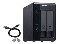 QNAP TR-002 Hard drive array 2 bays (SATA-600) USB 3.1 Gen 2 (extern