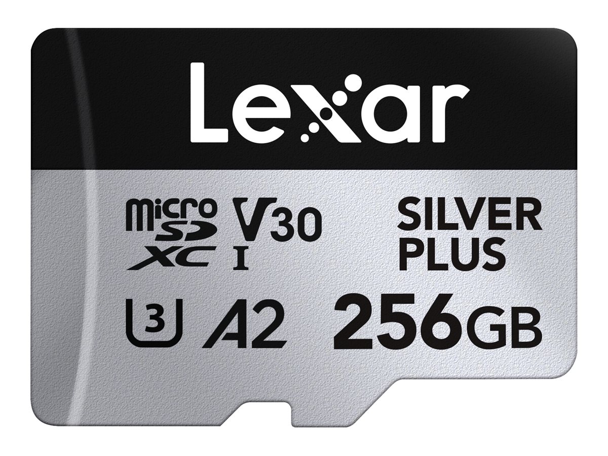 LEXAR, PROFESSIONAL, SILVER PLUS, MICROSDXC, 256GB