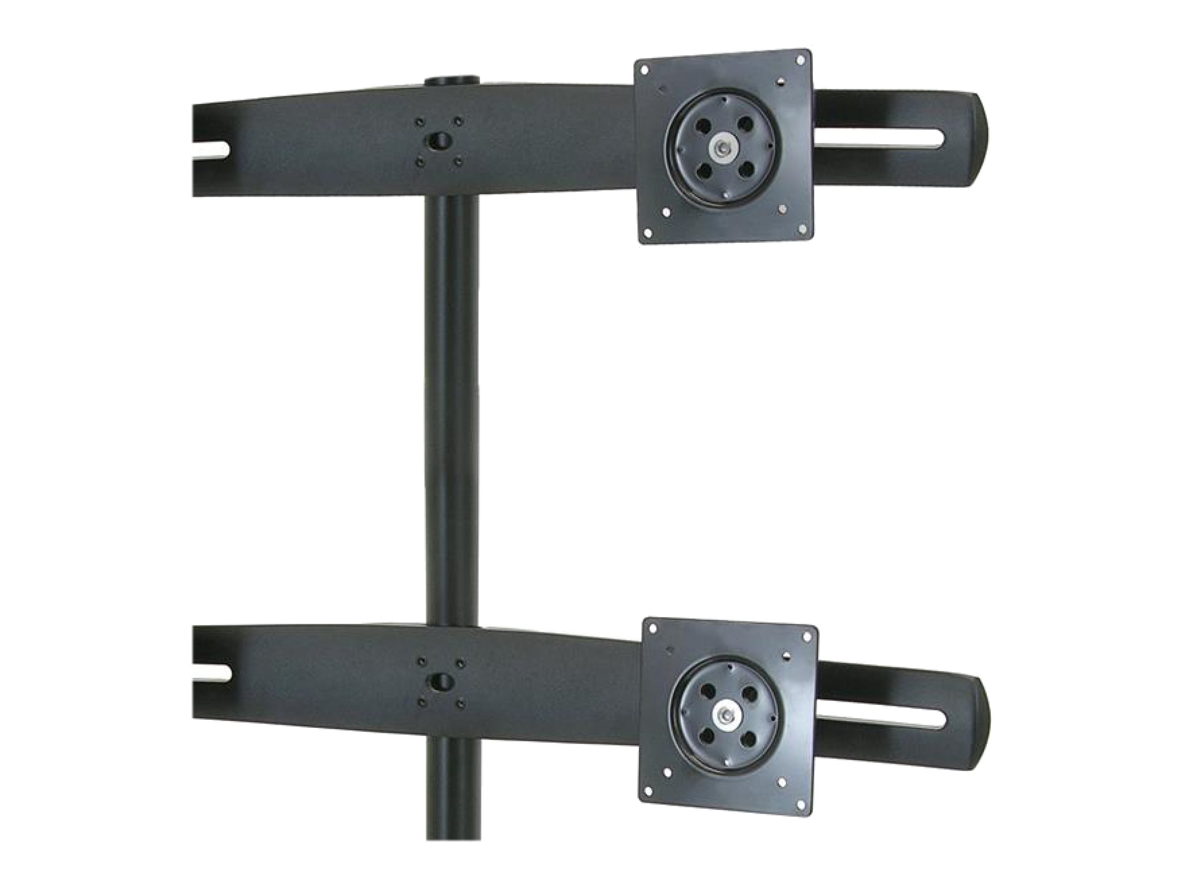 Ergotron DS100 Quad-Monitor Desk Stand stand for 4 LCD displays Product shot Right-angle 979550